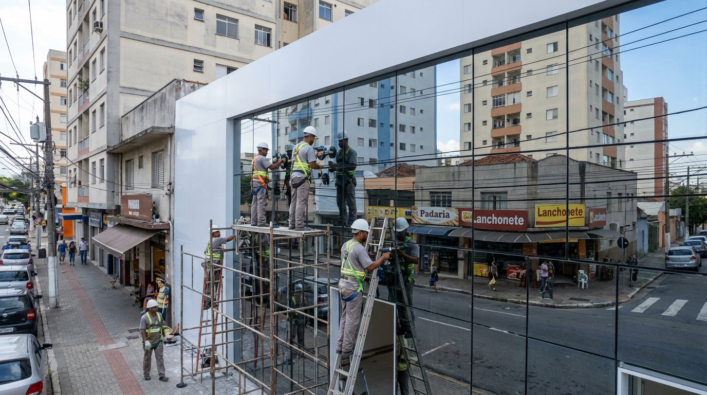 Fechamentos em Vidro em Cotia‑SP