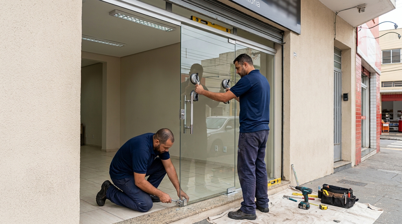 Portas Residenciais e Comerciais em Cotia‑SP
