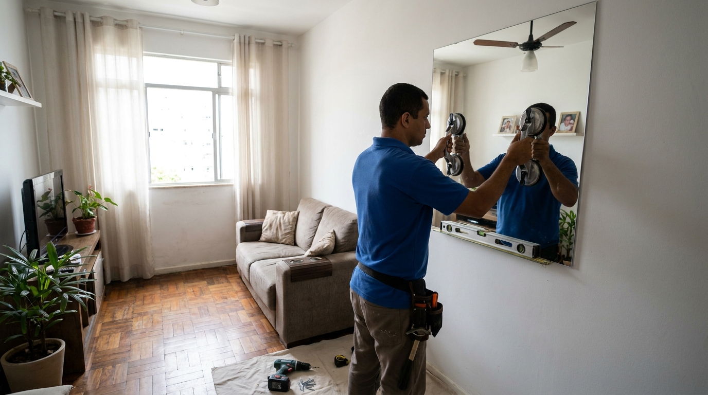 Revestimento Espelhado em Cotia‑SP
