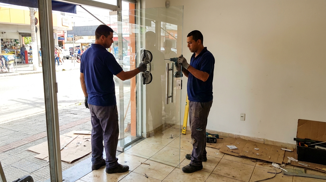 Portas em Vidro em Cotia‑SP
